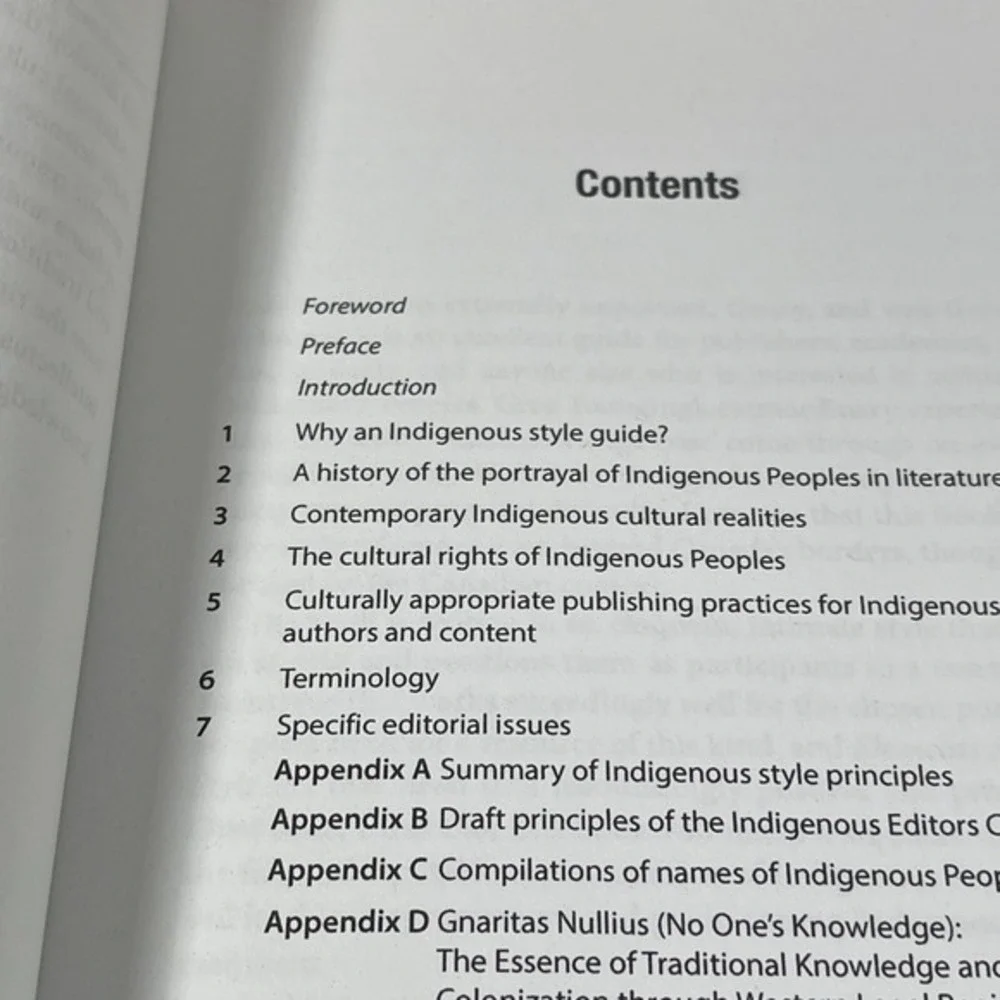 N/A elements indigenous